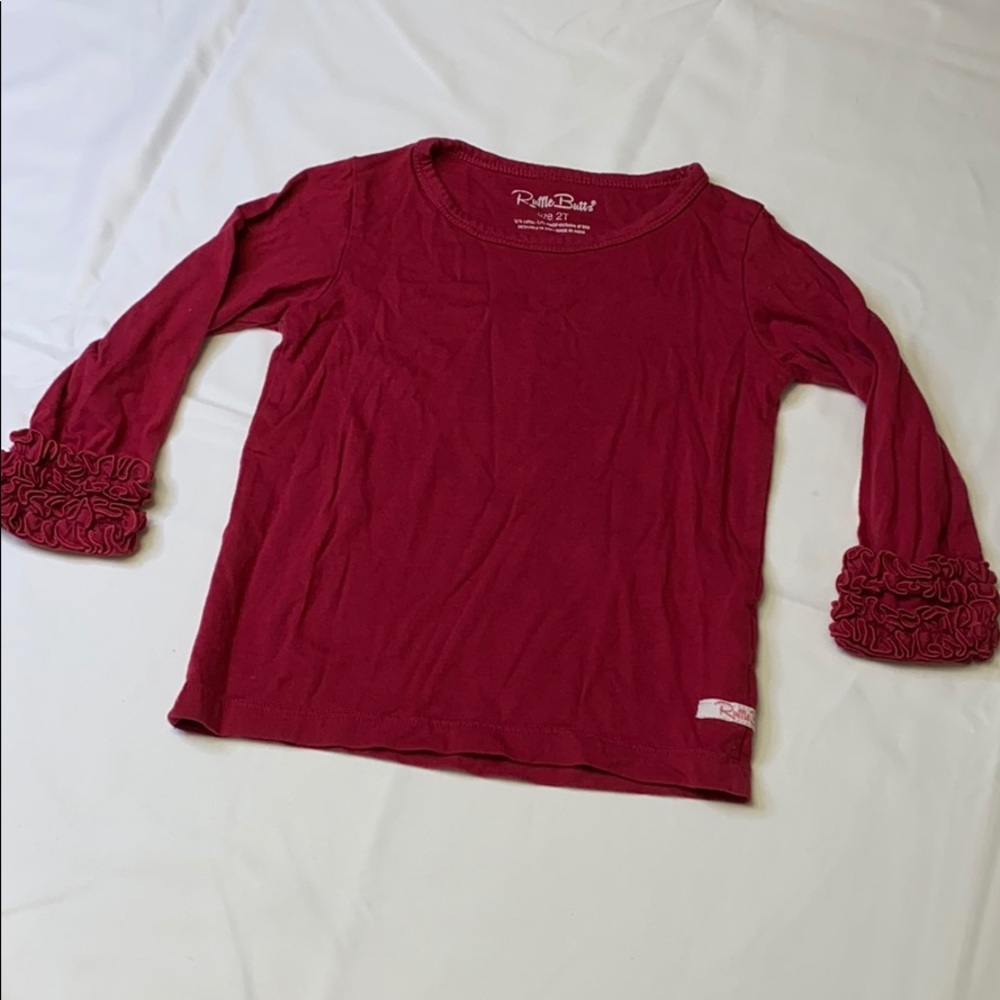 Ruffle butts layering top size 2t